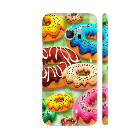 Donuts Party Time HTC 10 / 10 Lifestyle Cover| Artist: BluedarkArt