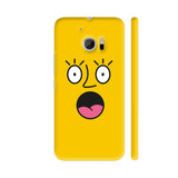Emoticon 2 On Yellow HTC 10 / 10 Lifestyle Cover| Artist: Abhinav