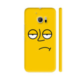 Emoticon 3 On Yellow HTC 10 / 10 Lifestyle Cover| Artist: Abhinav