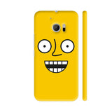 Emoticon 4 On Yellow HTC 10 / 10 Lifestyle Cover| Artist: Abhinav