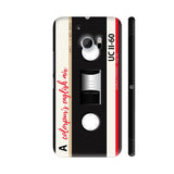 English Mix Cassette Black HTC 10 / 10 Lifestyle Cover| Artist: Abhinav