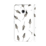 Feathers On White HTC 10 / 10 Lifestyle Cover| Artist: Adeela Abdul Razak