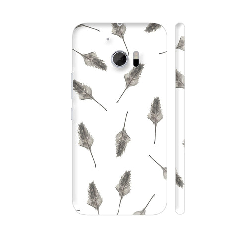 Feathers On White HTC 10 / 10 Lifestyle Cover| Artist: Adeela Abdul Razak