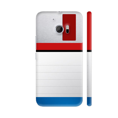 Floppy Disk Red HTC 10 / 10 Lifestyle Cover| Artist: Abhinav