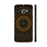 Floral Embroidery On Black HTC 10 / 10 Lifestyle Cover| Artist: Designer Chennai