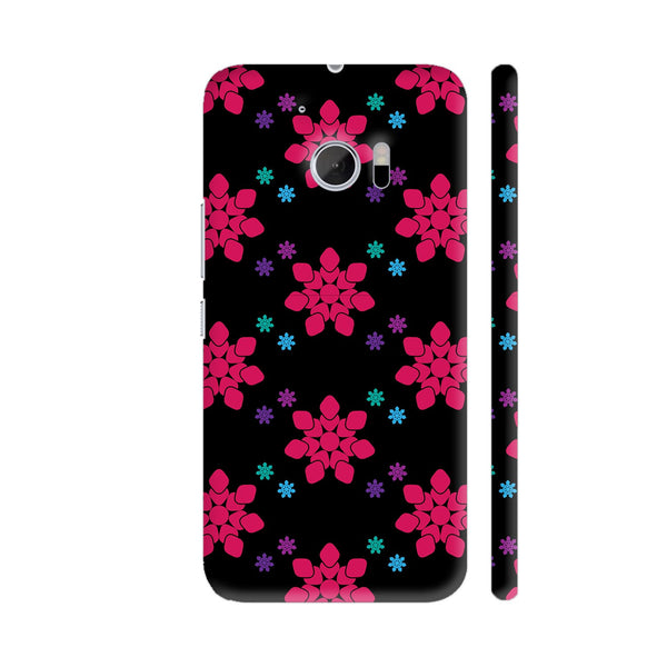 Floral Geometric Vector Shapes HTC 10 / 10 Lifestyle Cover| Artist: Designer Chennai