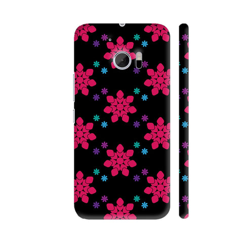 Floral Geometric Vector Shapes HTC 10 / 10 Lifestyle Cover| Artist: Designer Chennai
