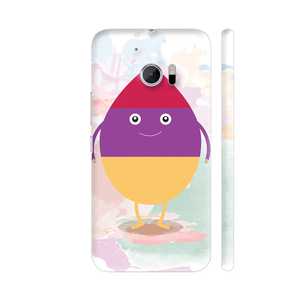 Fun Cartoon Character HTC 10 / 10 Lifestyle Cover| Artist: Designer Chennai