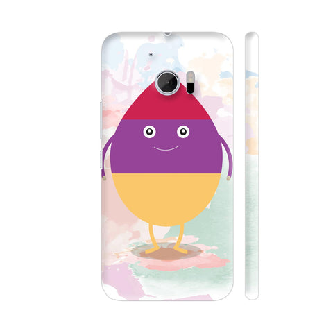 Fun Cartoon Character HTC 10 / 10 Lifestyle Cover| Artist: Designer Chennai