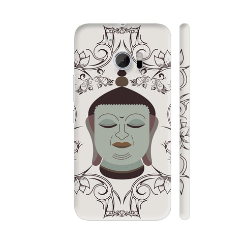 Gautam Buddha Art In Illustration HTC 10 / 10 Lifestyle Cover| Artist: Designer Chennai