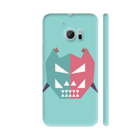 Geometric Killing Mask HTC 10 / 10 Lifestyle Cover| Artist: Designer Chennai