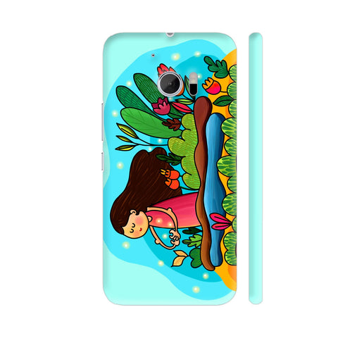 Girl In Nature HTC 10 / 10 Lifestyle Cover| Artist: Woodle Doodle