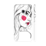 Girl Sketch On White HTC 10 / 10 Lifestyle Cover| Artist: Abhinav