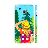 Girl Wandering In The Woods HTC 10 / 10 Lifestyle Cover| Artist: Sangeetha