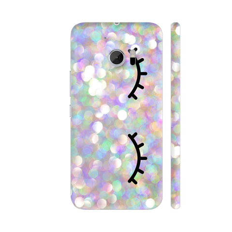Glittery Eyelashes HTC 10 / 10 Lifestyle Cover| Artist: Dolly P
