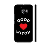 Good Witch On Black HTC 10 / 10 Lifestyle Cover| Artist: Designer Chennai