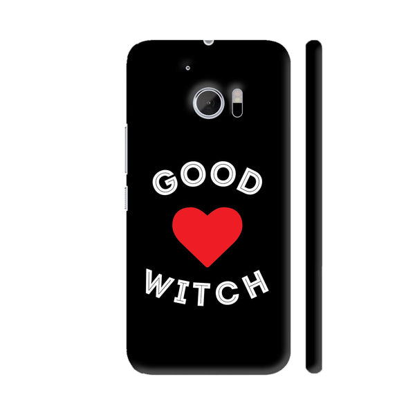 Good Witch On Black HTC 10 / 10 Lifestyle Cover| Artist: Designer Chennai
