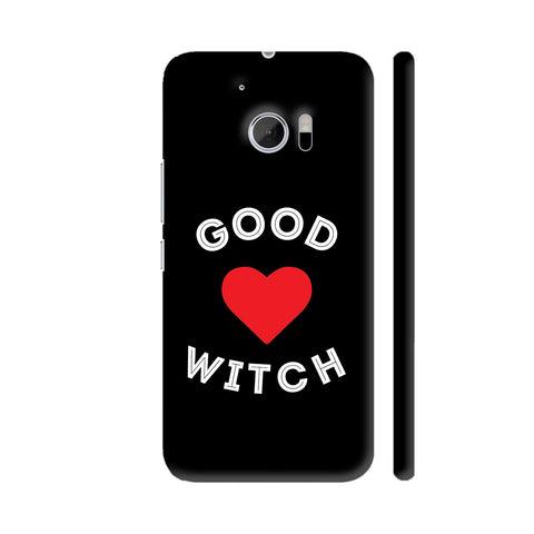 Good Witch On Black HTC 10 / 10 Lifestyle Cover| Artist: Designer Chennai