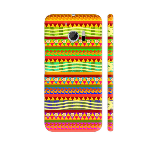 Gorgeous Tribal Pattern 1 HTC 10 / 10 Lifestyle Cover| Artist: Sangeetha