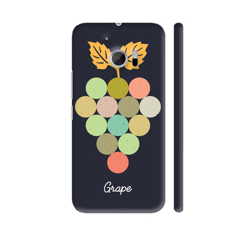 Grapes On Black HTC 10 / 10 Lifestyle Cover| Artist: Designer Chennai