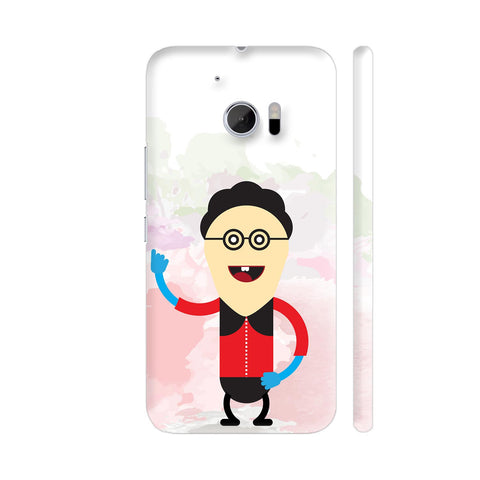 Happy Cartoon Guy HTC 10 / 10 Lifestyle Cover| Artist: Designer Chennai