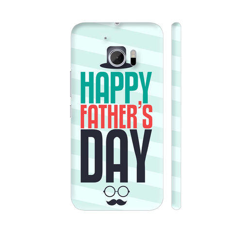 Happy Father's Day Funny Retro HTC 10 / 10 Lifestyle Cover| Artist: Designer Chennai