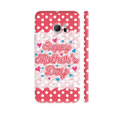 Happy Mother's Day On Red Polka Dots HTC 10 / 10 Lifestyle Cover| Artist: Designer Chennai