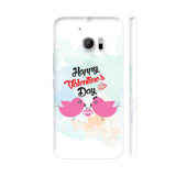 Happy Valentine Day With Two Pink Birds HTC 10 / 10 Lifestyle Cover| Artist: Designer Chennai