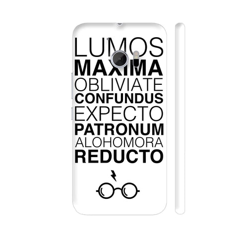 Harry Potter Spells HTC 10 / 10 Lifestyle Cover| Artist: Abhinav