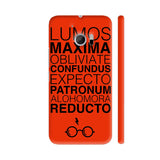 Harry Potter Spells Red HTC 10 / 10 Lifestyle Cover| Artist: Abhinav