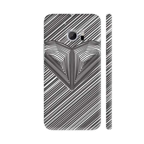 Heart Hart Heart HTC 10 / 10 Lifestyle Cover| Artist: Sourabh Tiwari