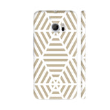 Hexagonal Line Art HTC 10 / 10 Lifestyle Cover| Artist: Adeela Abdul Razak