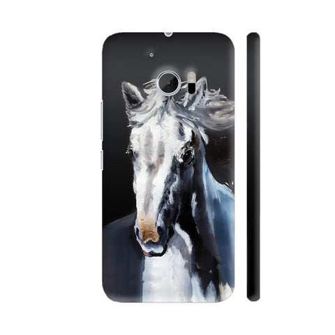 Horse Ghost On Black HTC 10 / 10 Lifestyle Cover| Artist: BluedarkArt
