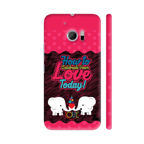 How To Celebrate Your Love Today With Elephants HTC 10 / 10 Lifestyle Cover| Artist: Designer Chennai