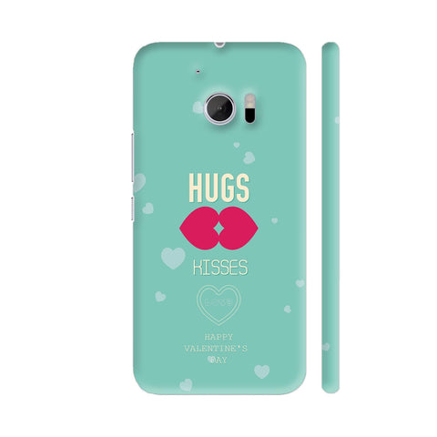 Hugs Kisses On Valentines Day HTC 10 / 10 Lifestyle Cover| Artist: Designer Chennai