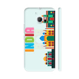 India Multicolor Flat Art HTC 10 / 10 Lifestyle Cover| Artist: Designer Chennai