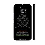 Inspiration Of APJ Abdul Kalam On Black HTC 10 / 10 Lifestyle Cover| Artist: Designer Chennai