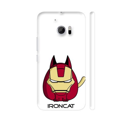 Iron Man Cat HTC 10 / 10 Lifestyle Cover| Artist: Giordano Aita