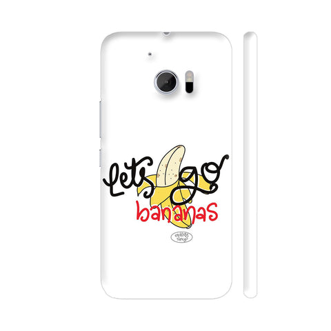 Lets Go Bananas HTC 10 / 10 Lifestyle Cover| Artist: Parul Dang