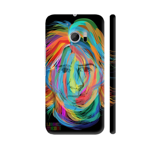 Lionel Messi Painting On Black HTC 10 / 10 Lifestyle Cover| Artist: Designer Chennai