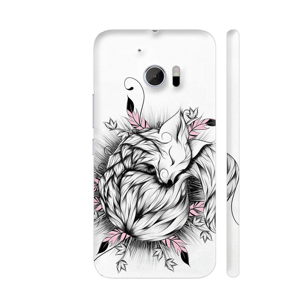 Little Fox Pink Version HTC 10 / 10 Lifestyle Cover| Artist: LouJah