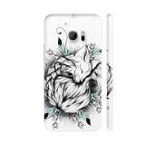 Little Fox Turquoise Version HTC 10 / 10 Lifestyle Cover| Artist: LouJah
