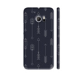 Love Arrows On Black HTC 10 / 10 Lifestyle Cover| Artist: Designer Chennai