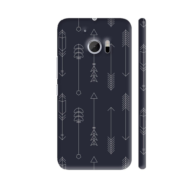 Love Arrows On Black HTC 10 / 10 Lifestyle Cover| Artist: Designer Chennai
