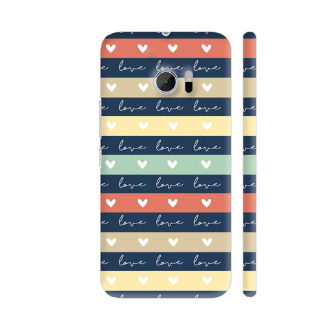Love In Stripes HTC 10 / 10 Lifestyle Cover| Artist: Abhinav