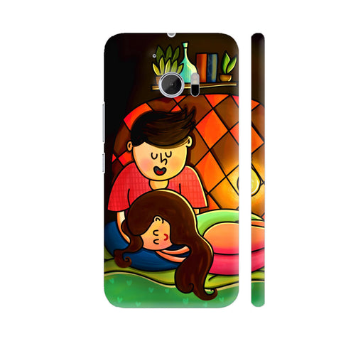 Love Is Dozing On His Lap HTC 10 / 10 Lifestyle Cover| Artist: Woodle Doodle