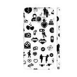 Love Objects On White HTC 10 / 10 Lifestyle Cover| Artist: Designer Chennai