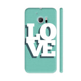 Love On Soft Green HTC 10 / 10 Lifestyle Cover| Artist: Abhinav