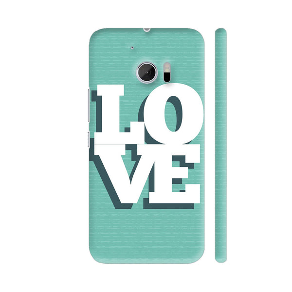Love On Soft Green HTC 10 / 10 Lifestyle Cover| Artist: Abhinav