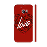 Love Poly Heart HTC 10 / 10 Lifestyle Cover| Artist: Abhinav